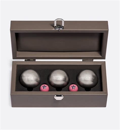 Set of Three Pétanque Balls Multicolor Dioriviera 